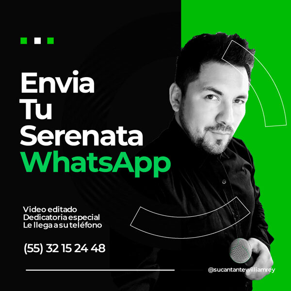 Serenatas Virtuales WhatsApp Únicas